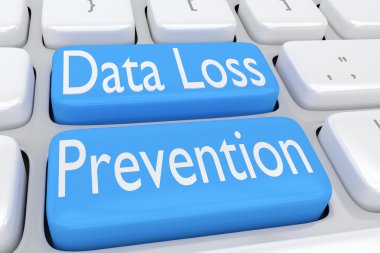Data Loss Prevention concept clipart
