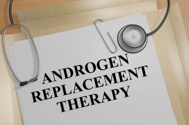 Androjen replasman tedavisi - sağlık kavramı