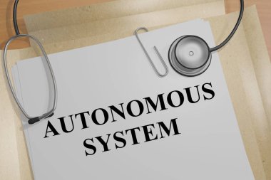 Autonomous System concept clipart