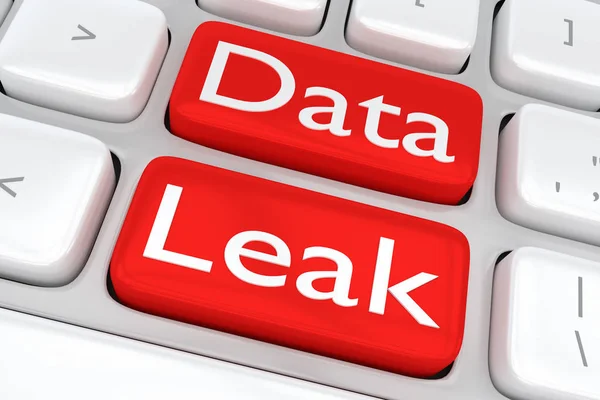 Data Leak concept — Stockfoto