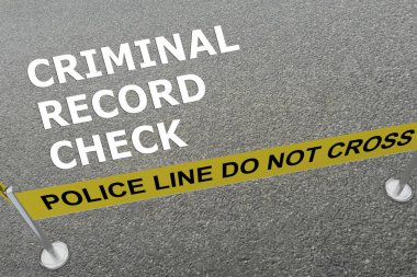 Suç kayıtları kontrol başlığı 