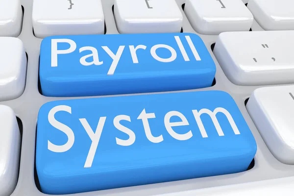 Payroll System koncept — Stockfoto