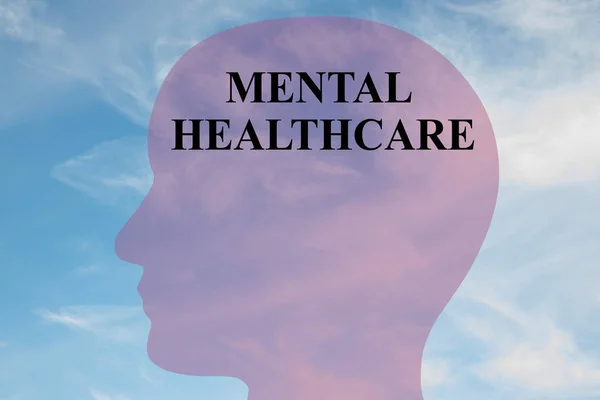 Tytuł służby zdrowia psychicznego — Zdjęcie stockowe