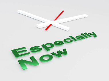 Özellikle şimdi kavramı