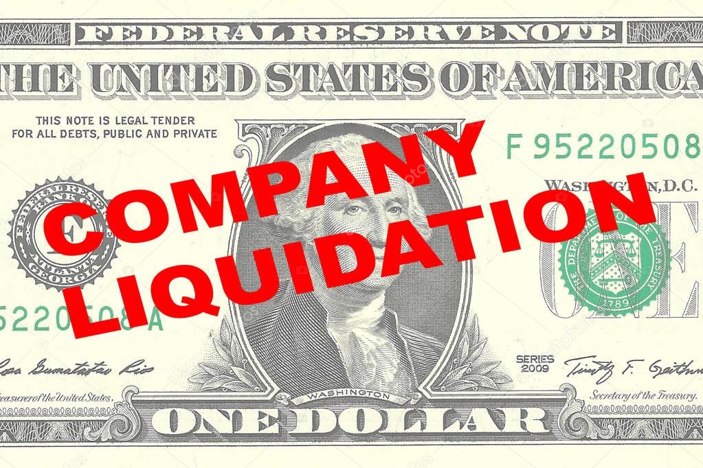 Company Liquidation concept