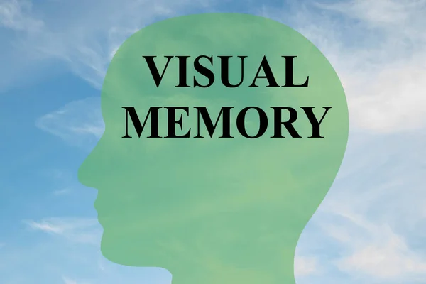 Concetto di memoria visiva — Foto Stock