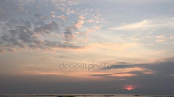 L'heure du lever du soleil à Hua Hin 