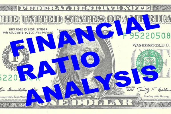 Koncepcja analizy finansowe — Zdjęcie stockowe