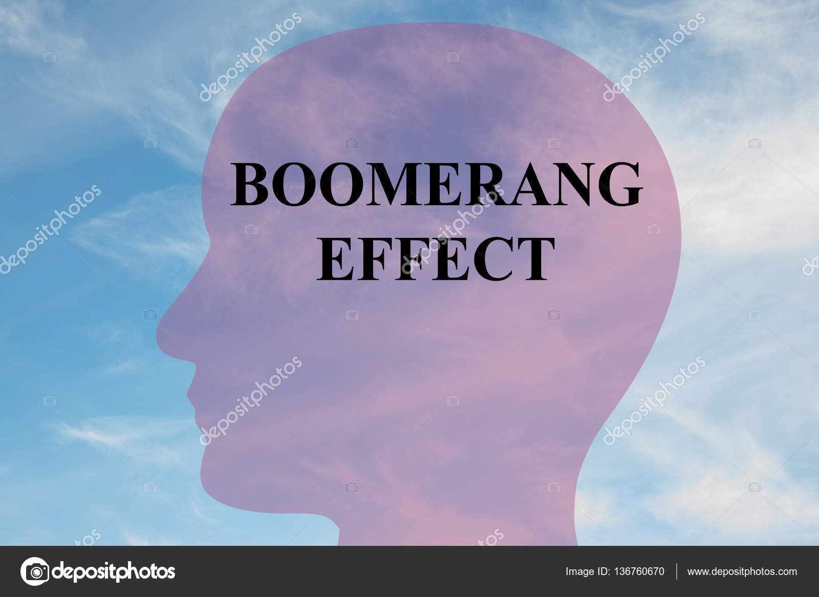 Boomerang Effect concept Stock Photo by ©Premium_shots 136760670