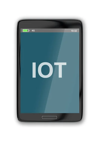 IOT - conceito cibernético — Fotografia de Stock