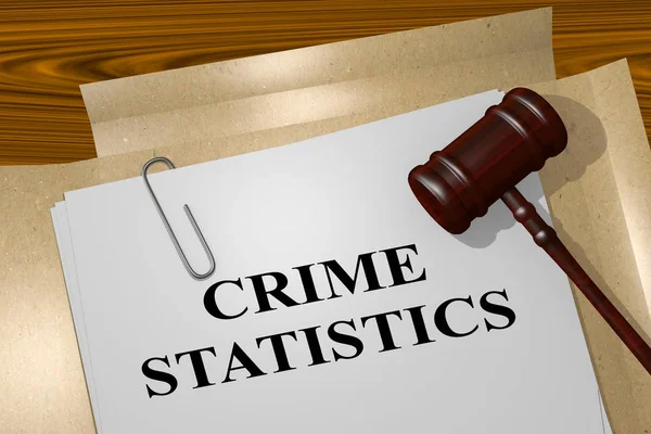 Crime Statistics - legal concept — Stock Photo, Image