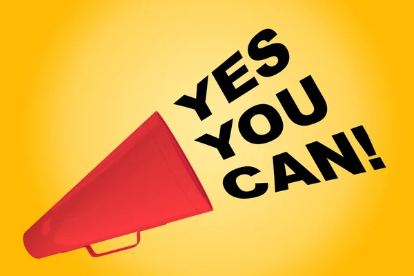 ¡Sí que puedes! CONCEPTO — Foto de Stock