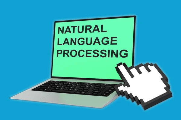 Concepto de procesamiento del lenguaje natural —  Fotos de Stock