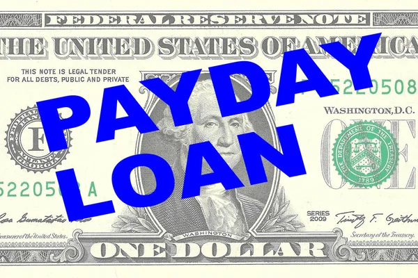 Payday Loan - financial concept