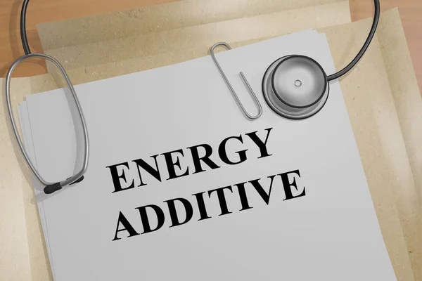 Energie toevoegingsmiddel - medische concept — Stockfoto
