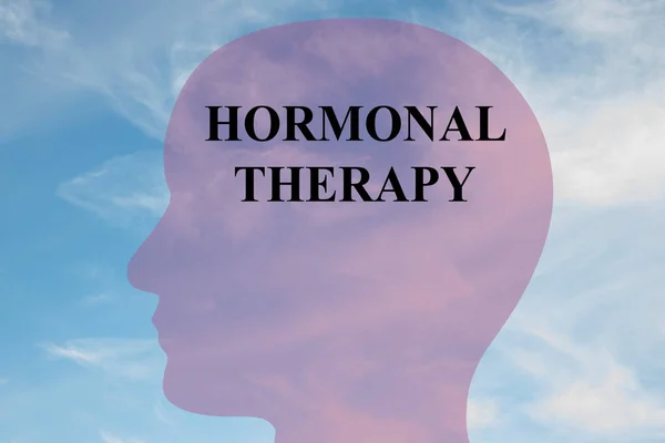 Ορμονική θεραπεία έννοια — Φωτογραφία Αρχείου
