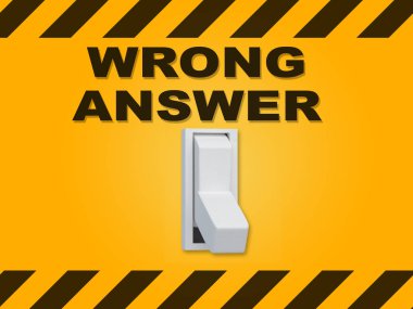 Yanlış cevap kavramı