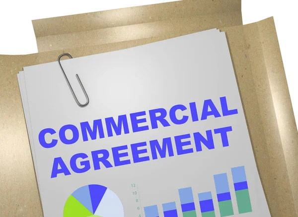 Acuerdo comercial - concepto de negocio —  Fotos de Stock