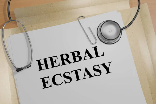 Ecstasy à base de plantas - conceito médico — Fotografia de Stock