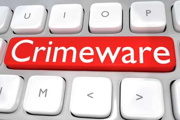 Crimeware - concepto de internet — Foto de Stock