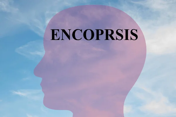 Encopresis - concepto mental — Foto de Stock