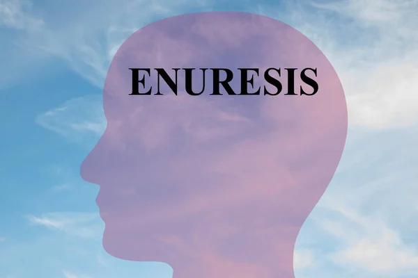 Enuresis - concetto mentale — Foto Stock