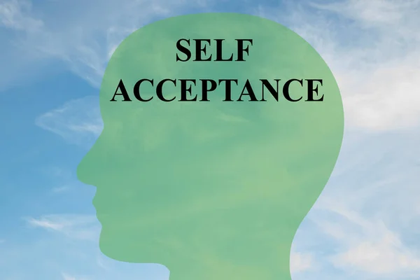 Self Acceptance concept — Stock Photo, Image