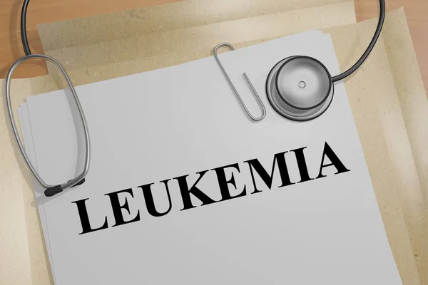 Leucemia - concepto médico — Foto de Stock