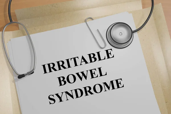 Irritable Bowel Syndrome - konsep medis — Stok Foto