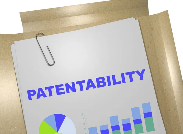 Patentability - business concept — Stock Photo, Image