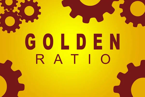 Gouden Ratio concept — Stockfoto