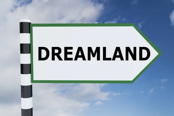 Dreamland - έννοια της φαντασίας — Φωτογραφία Αρχείου