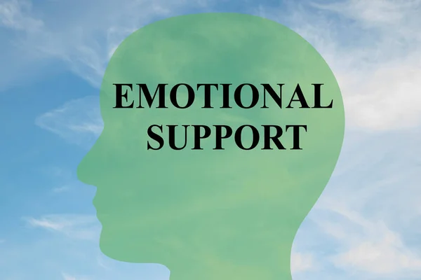 感情的なサポートのコンセプト — ストック写真