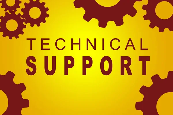 Concepto de soporte técnico —  Fotos de Stock