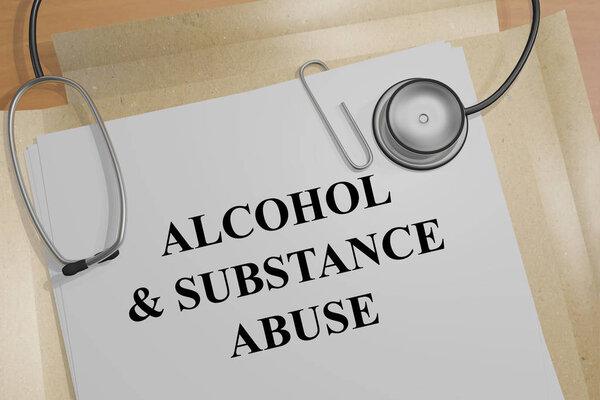 Alcohol & Substance Abuse - medical concept