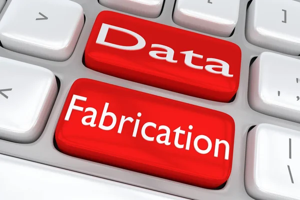 Data Fabrication koncept — Stockfoto