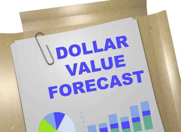 Dollar Value Forecast concept