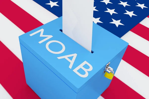 Moab - koncepcja wojskowa — Zdjęcie stockowe