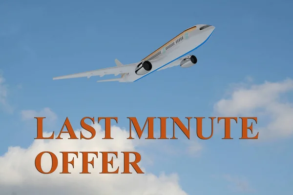 Last Minute Pro offer бізнес концепція — стокове фото