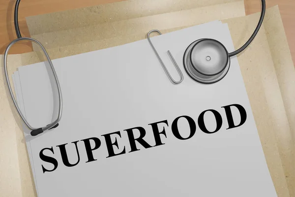 Superfood - Gesundheitskonzept — Stockfoto