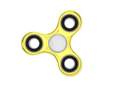 Topluca spinner altın oyuncak Üstten Görünüm