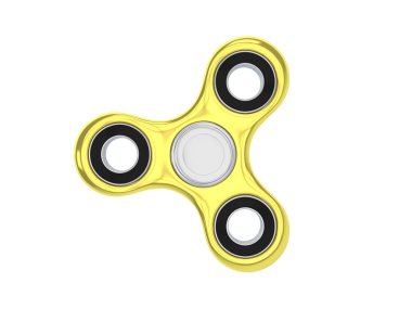 Topluca spinner altın oyuncak Üstten Görünüm