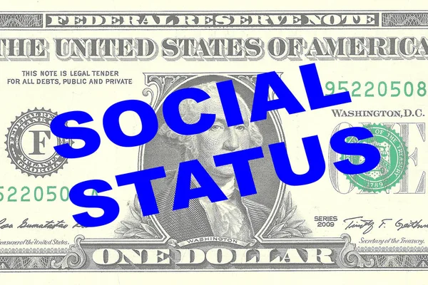 Soziales Statuskonzept — Stockfoto