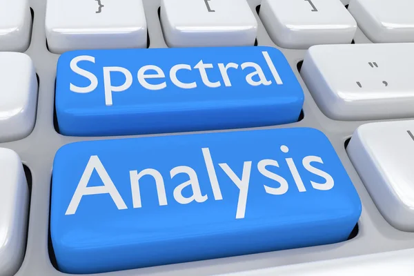 Spektral analiz kavramı — Stok fotoğraf