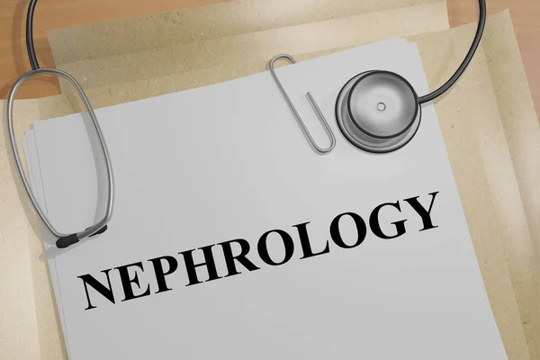 Nefroloji - tıp kavramı — Stok fotoğraf