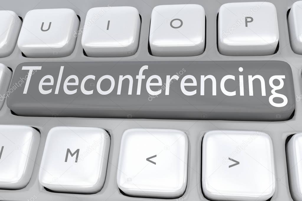 Teleconferencing - communication concept