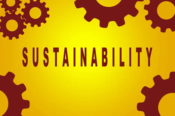 Sustentabilidade - conceito ambiental — Fotografia de Stock