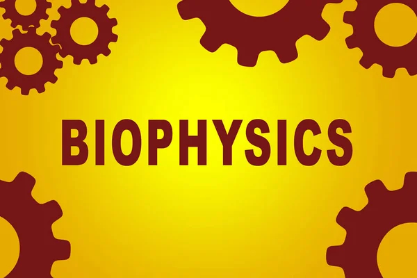 Biofísica - conceito científico — Fotografia de Stock