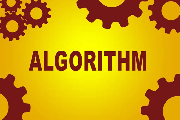 Algoritm - metodologiska begrepp — Stockfoto