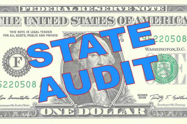 State Audit - financial concept — Stock Photo, Image